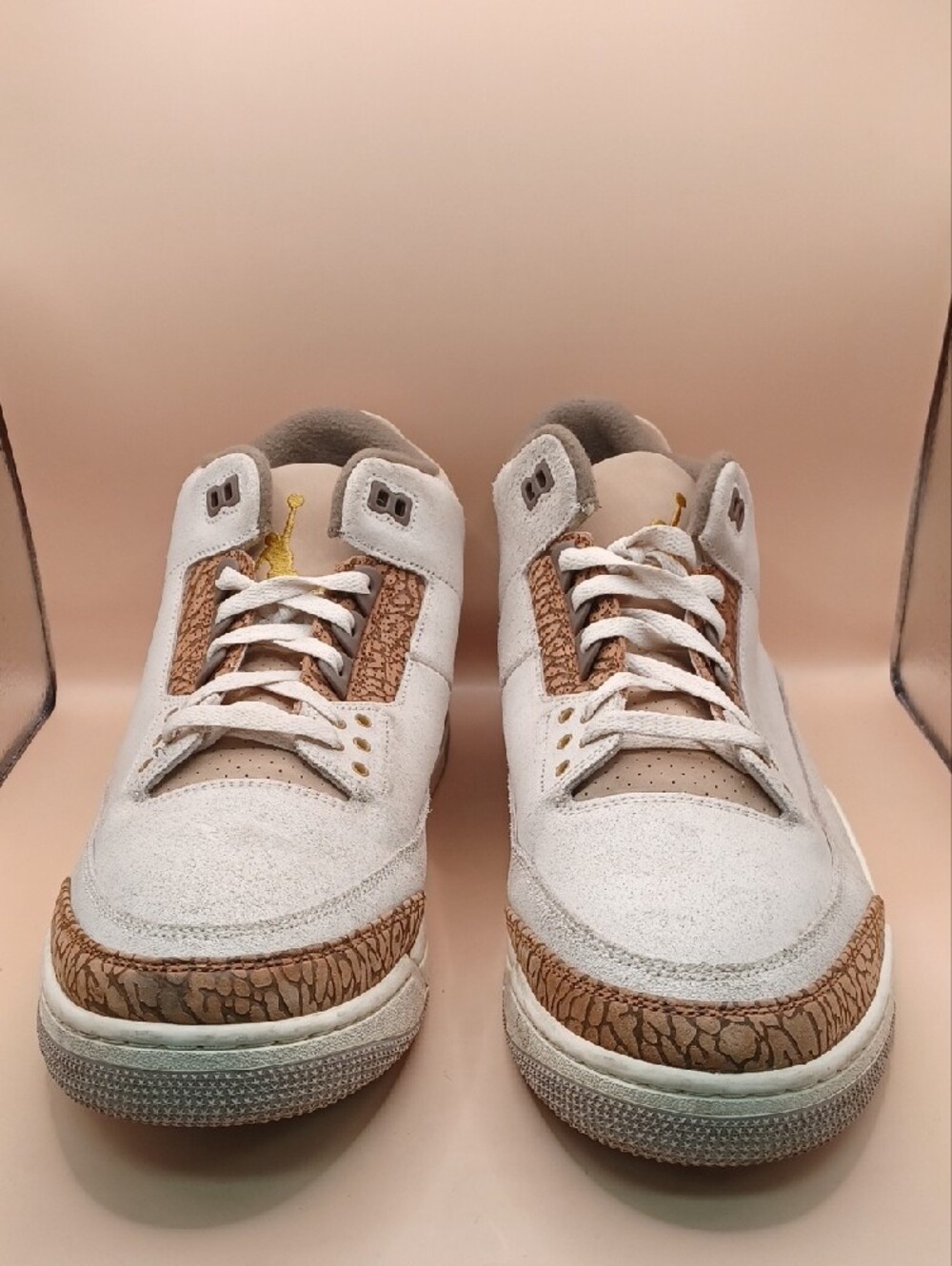 Pre-Owned Nike Air Jordan 3 Retro Sneaker-Palomino Men Size 14 US CT8532-102